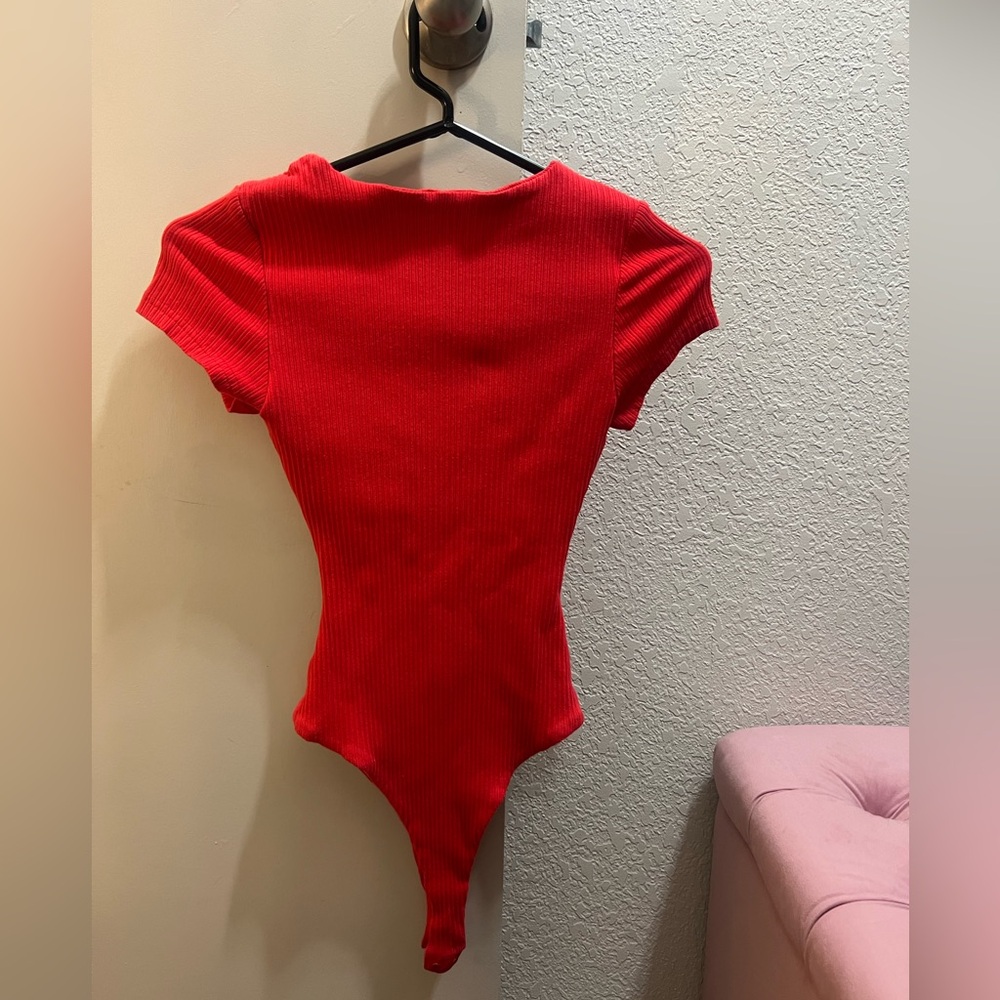 Princess Polly NICOLA BODYSUIT RED - Picture 3 of 5